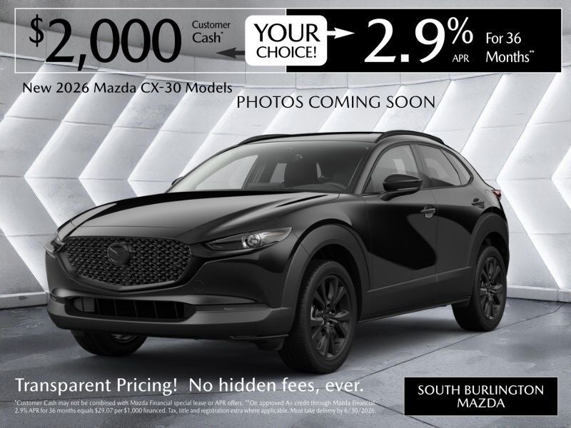 2026 Mazda Mazda CX-30 2.5 S Carbon Edition AWD