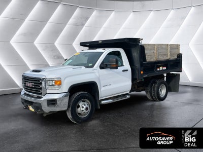 2018 GMC Sierra 3500HD 4WD Reg Cab 137.5" WB, 59.06" CA