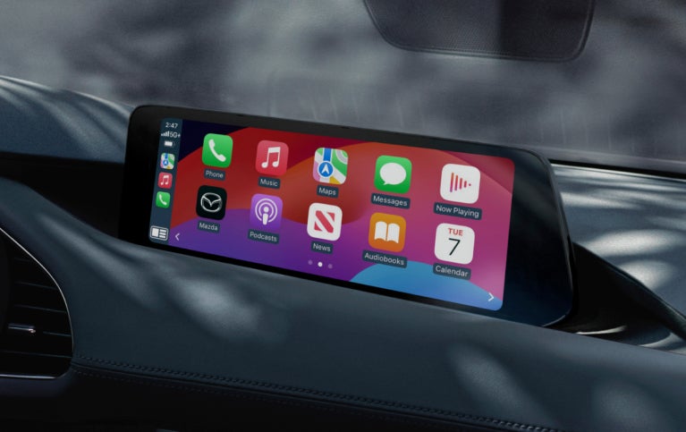 2025 Mazda 3 Sedan -Apple CarPlay Integration Feature | South Burlington Mazda in South Burlington VT